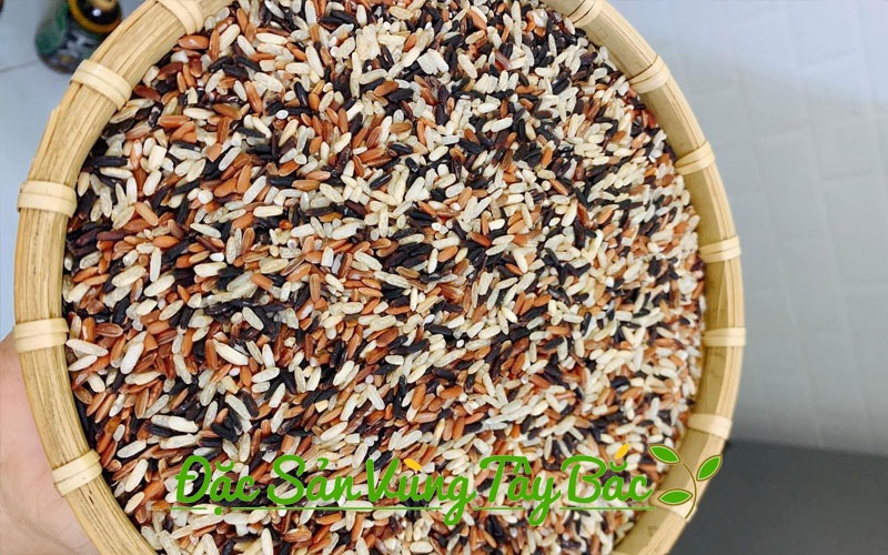 gao lut tam sac ngon 2