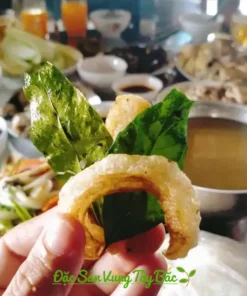 Bì trâu chiên giòn chuẩn vị Tây Bắc