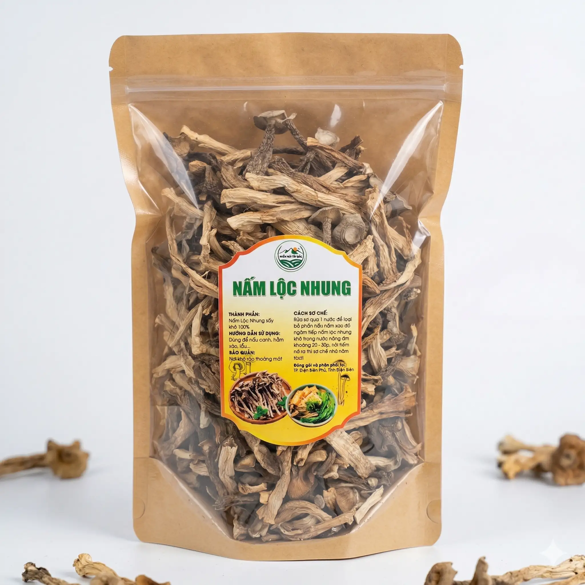 Nấm Lộc Nhung Khô: Đặc Sản Giòn Ngon, Bổ Dưỡng Cho Bữa Ăn Gia Đình