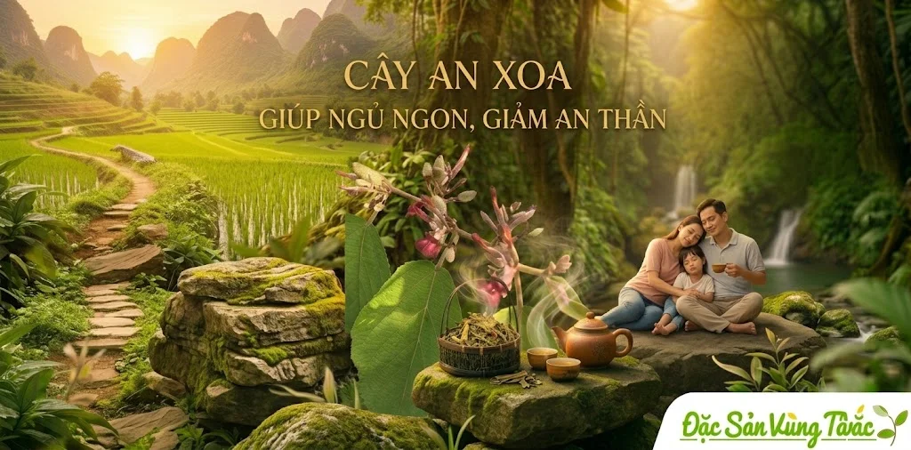 Cây An Xoa Cây an xoa giúp ngủ ngon, giảm an thần