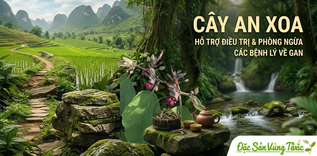 Cây An Xoa Cây an xoa hỗ trợ điều trị và phòng ngừa các bệnh lý về gan