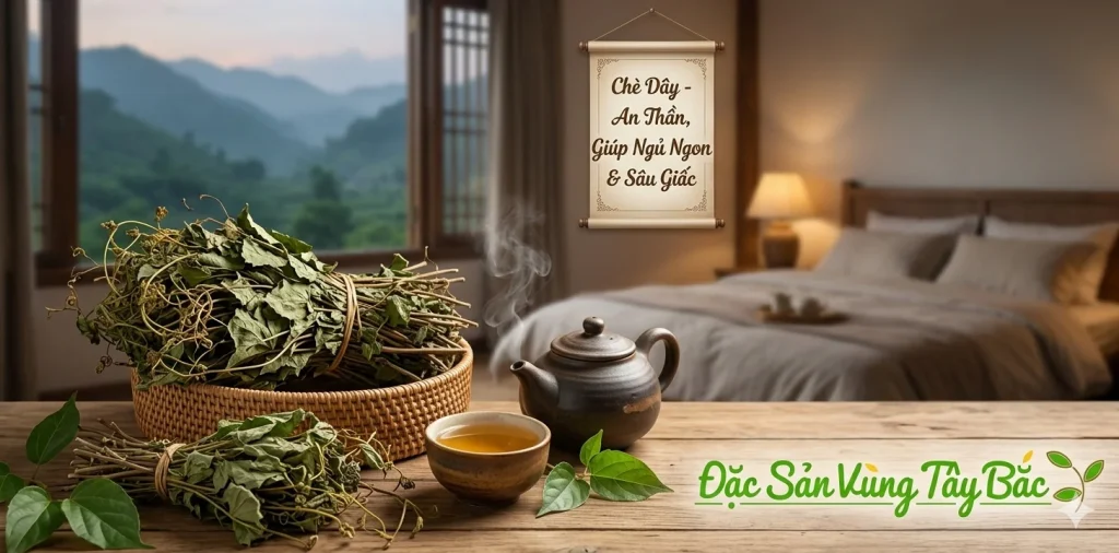 Chè dây giúp an thần, giúp ngủ ngon và sâu giấc
