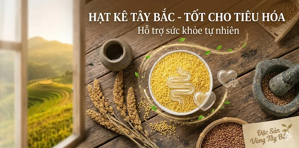 Kê Nếp Tách Vỏ Kê nếp tốt cho tiêu hóa
