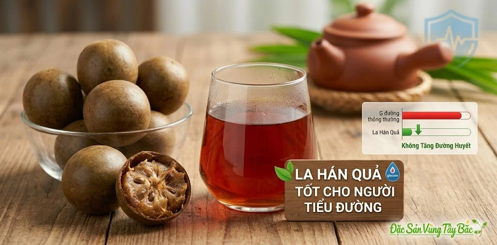 La hán quả tốt cho người bị tiểu đường