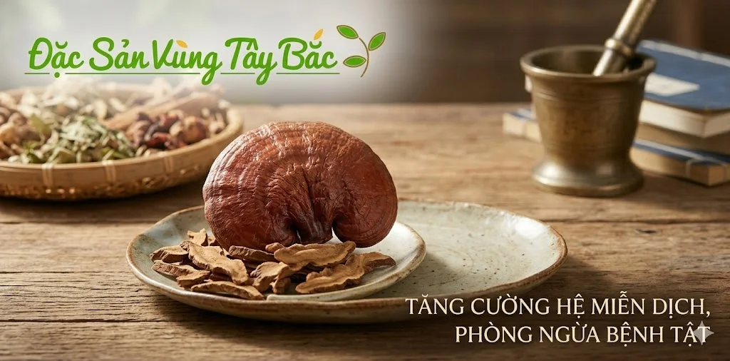 Nấm linh chi giúp Tăng cường hệ miễn dịch, phòng ngừa bệnh tật