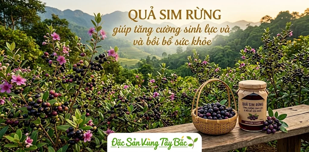 Qua sim rung giup tang cuong sinh luc va boi bo suc khoe