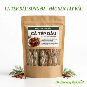 Cá Tép Dầu Khô Sông Đà