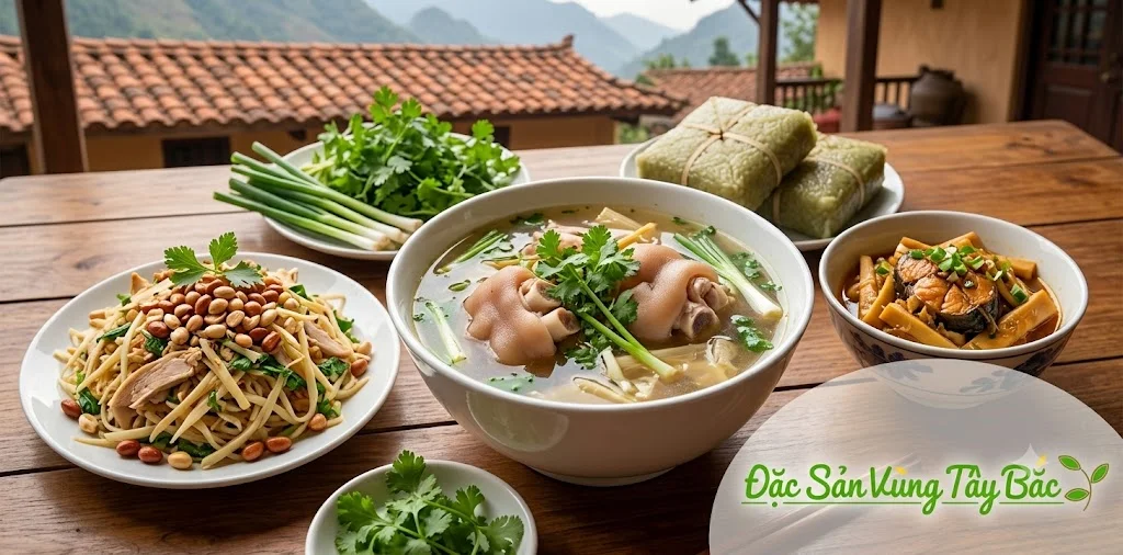 Một vài món ăn làm từ măng rối