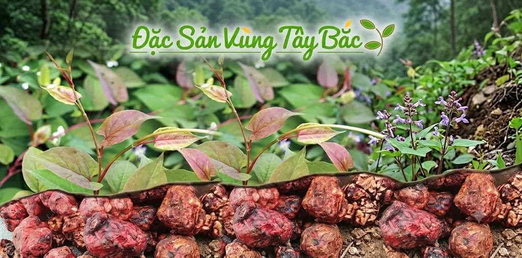Hà Thủ Ô Đỏ Hình ảnh cây hà thủ ô đỏ