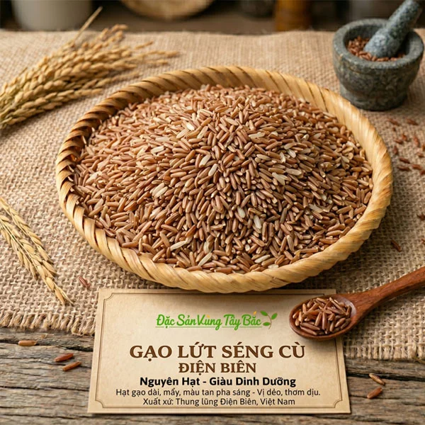 Gạo Lứt Séng Cù Điện Biên
