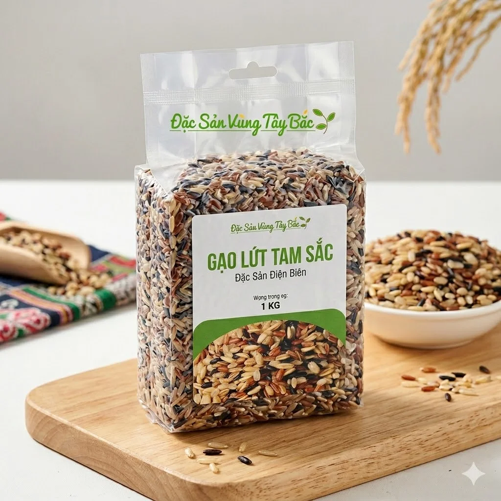 Gạo Lứt Tam Sắc