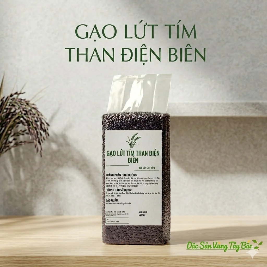 Gạo Lứt Than
