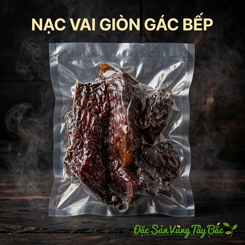 Nạc vai giòn gác bếp