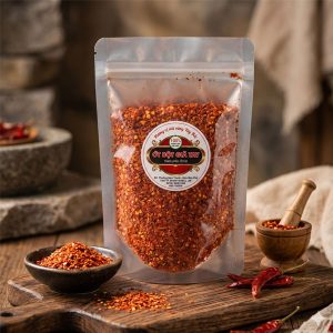 Ớt Khô Rang Xay Chuẩn Vị Người Thái Tây Bắc