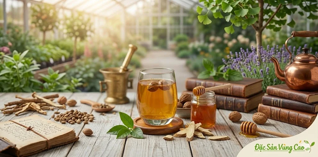 Trà làm từ quả kha tử