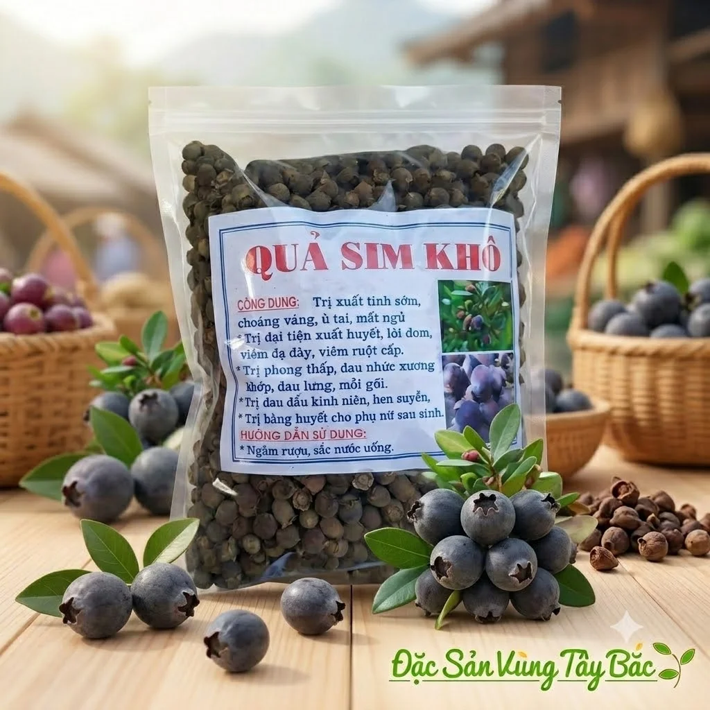 Quả Sim Rừng Khô