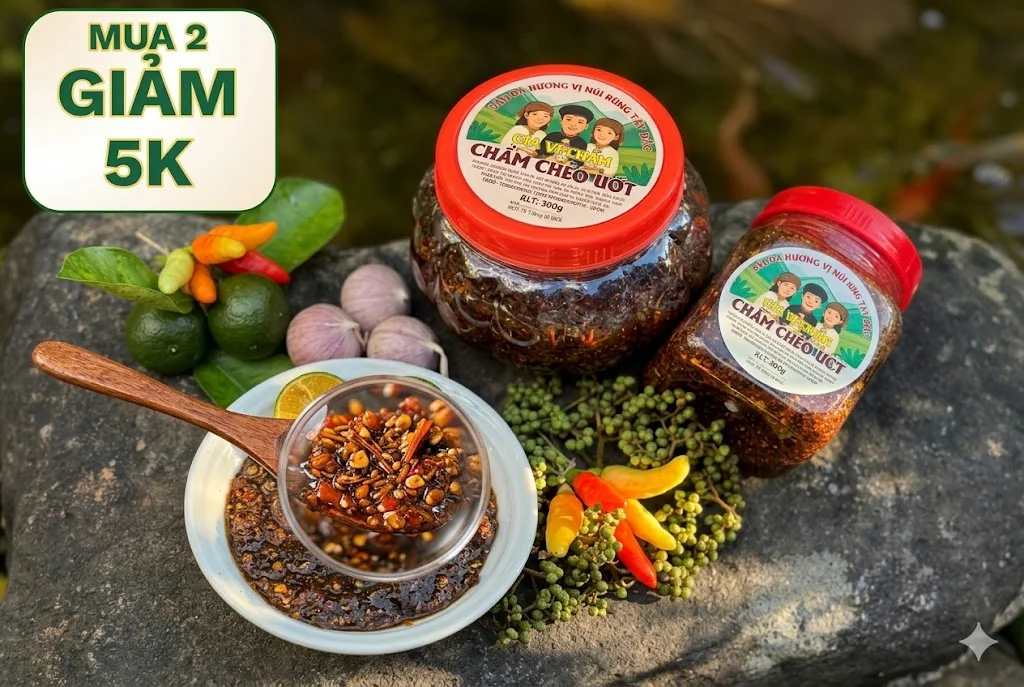Chẩm chéo ướt Tây Bắc hương vị nồng nàn