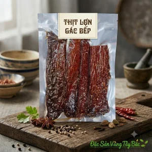 Thịt Lợn Gác Bếp