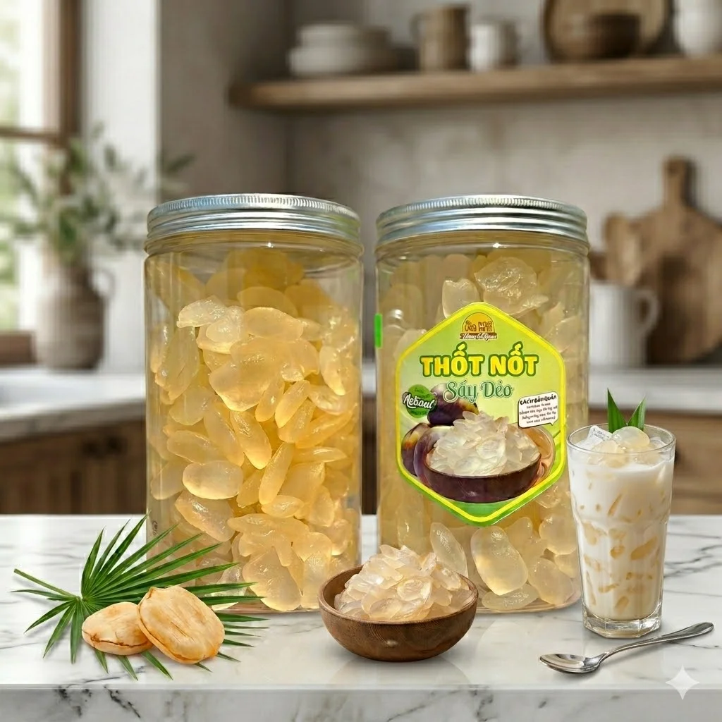 Thốt Nốt Sấy Dẻo Không Đường