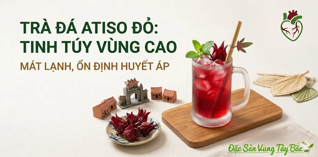 Hoa Atiso Đỏ Khô Trà làm từ hoa Atiso đỏ