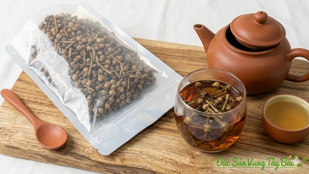 Nụ Vối Khô Trà làm từ nụ vối khô