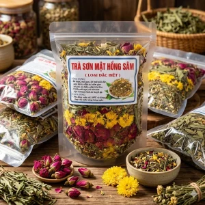 Trà Sơn Mật Hồng Sâm