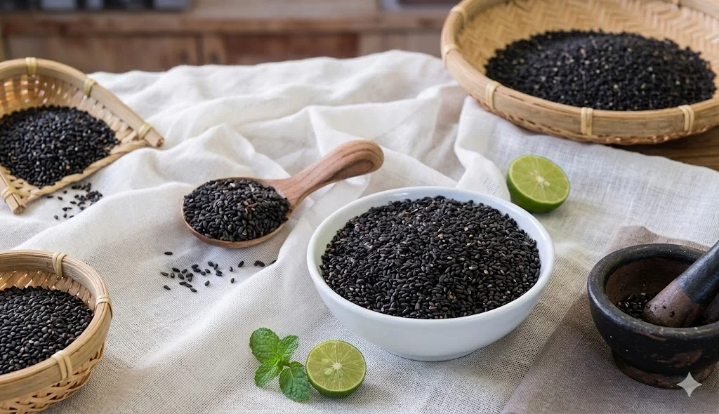 Vừng Đen Nương Tây Bắc Vừng đen nương Tây Bắc